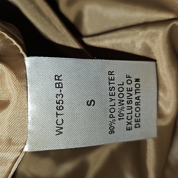 THML Wool Blend Plaid Button Down Shacket Shirt - Picture 5 of 6